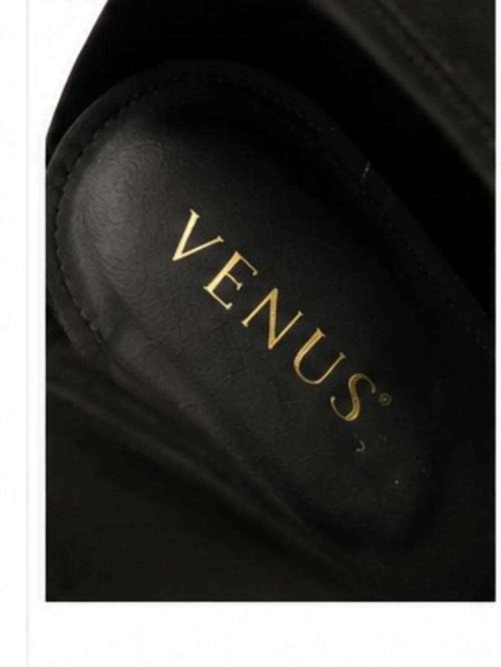 VENUS Black Over-the-Knee Stiletto Boots